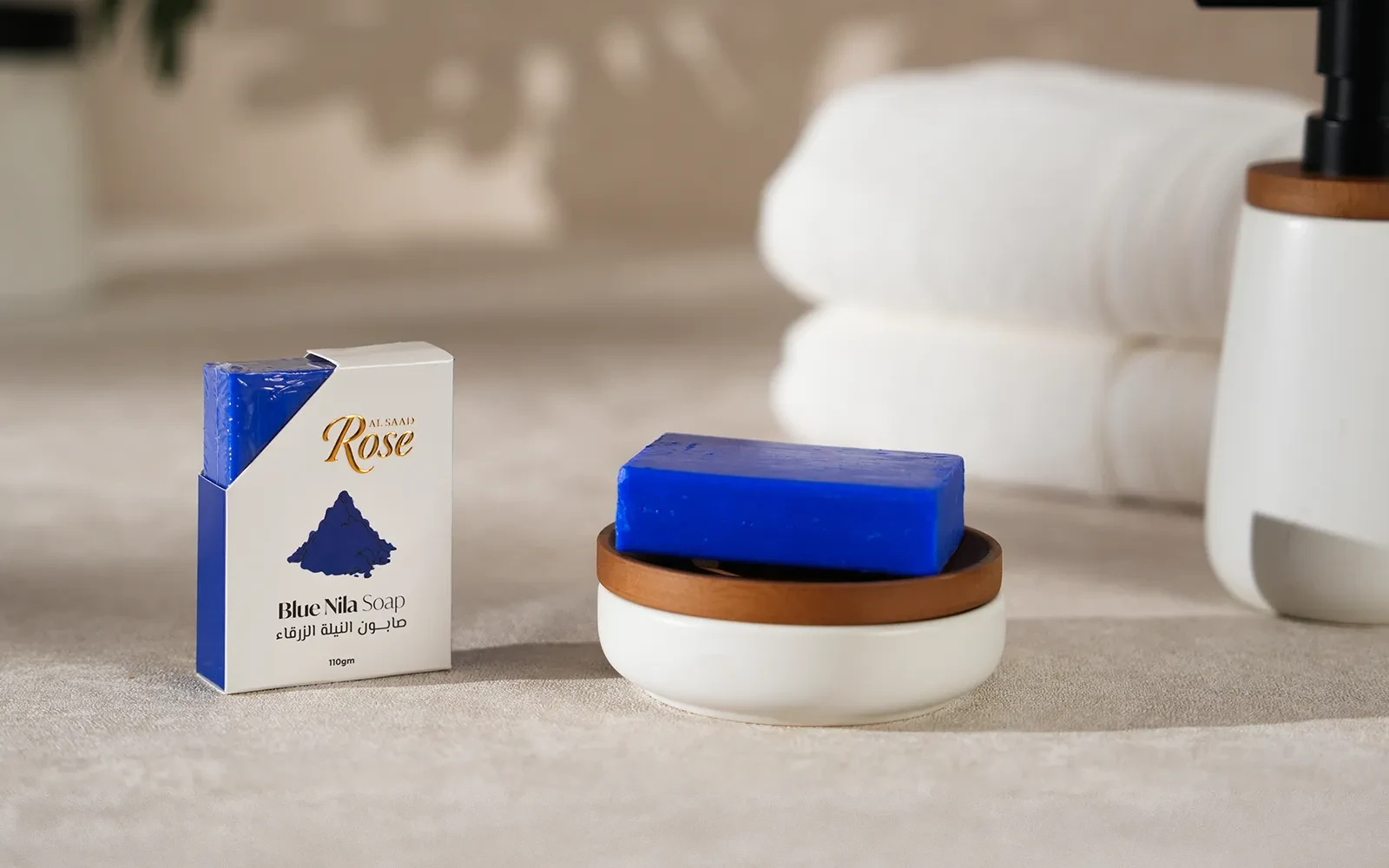 Al Saad Rose Skin Care Soap - Blue Nila