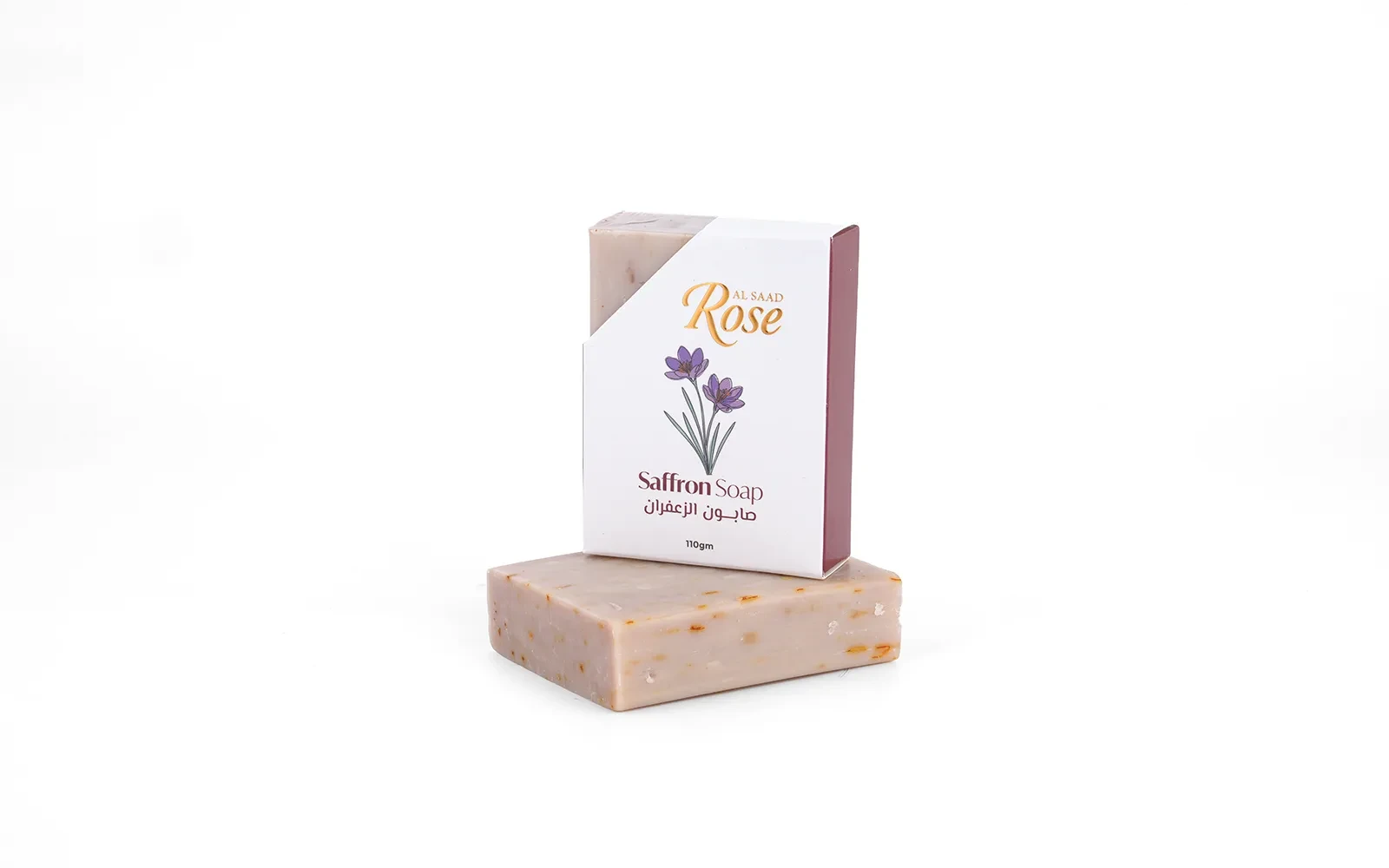 Al Saad Rose Skin Care Soap - Saffron