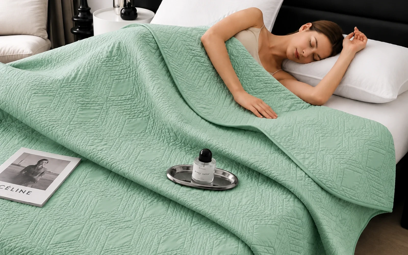 Armada BedSpread Bedding 1 PC - King Green