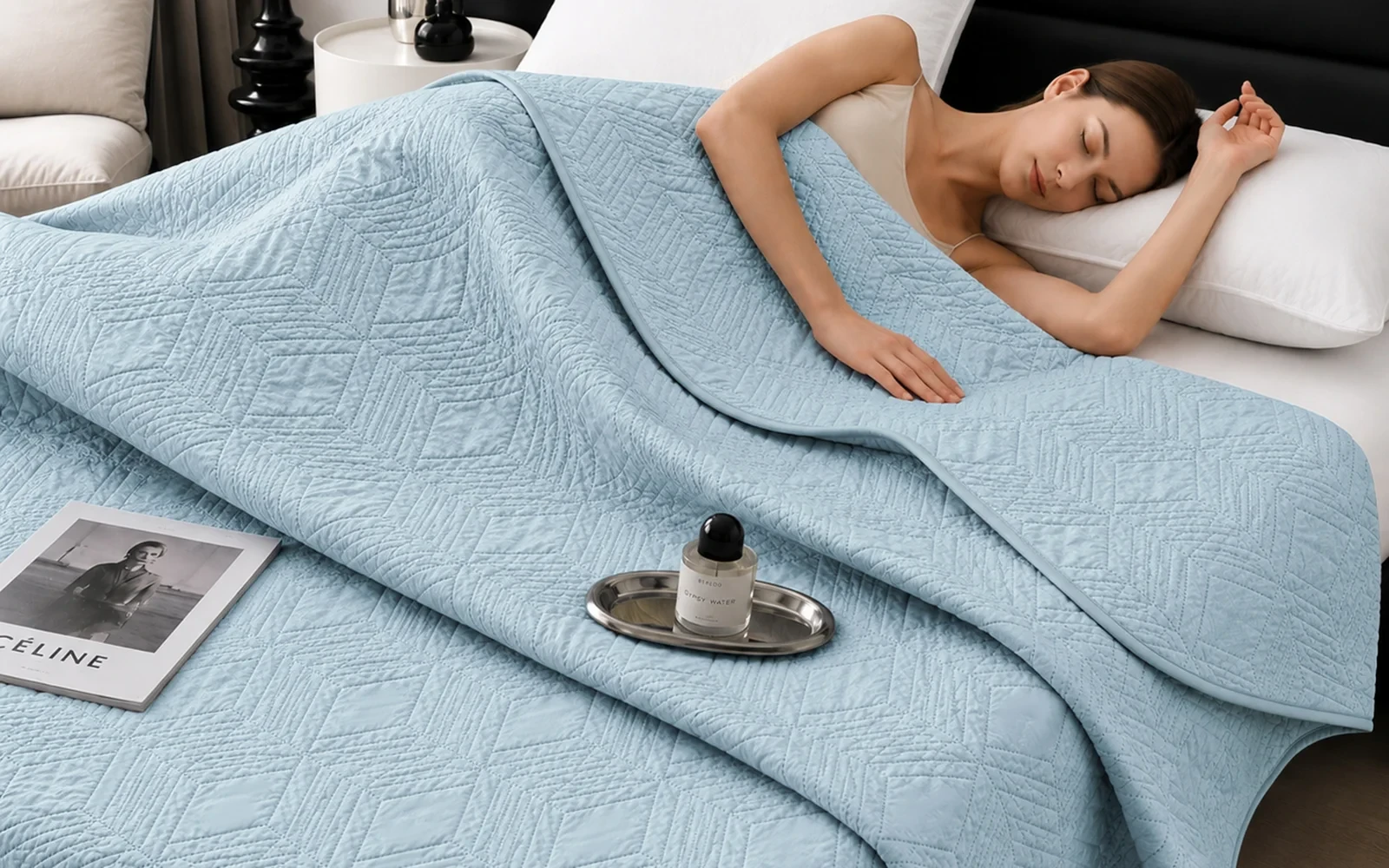 Armada BedSpread Bedding 1 PC - Single Blue