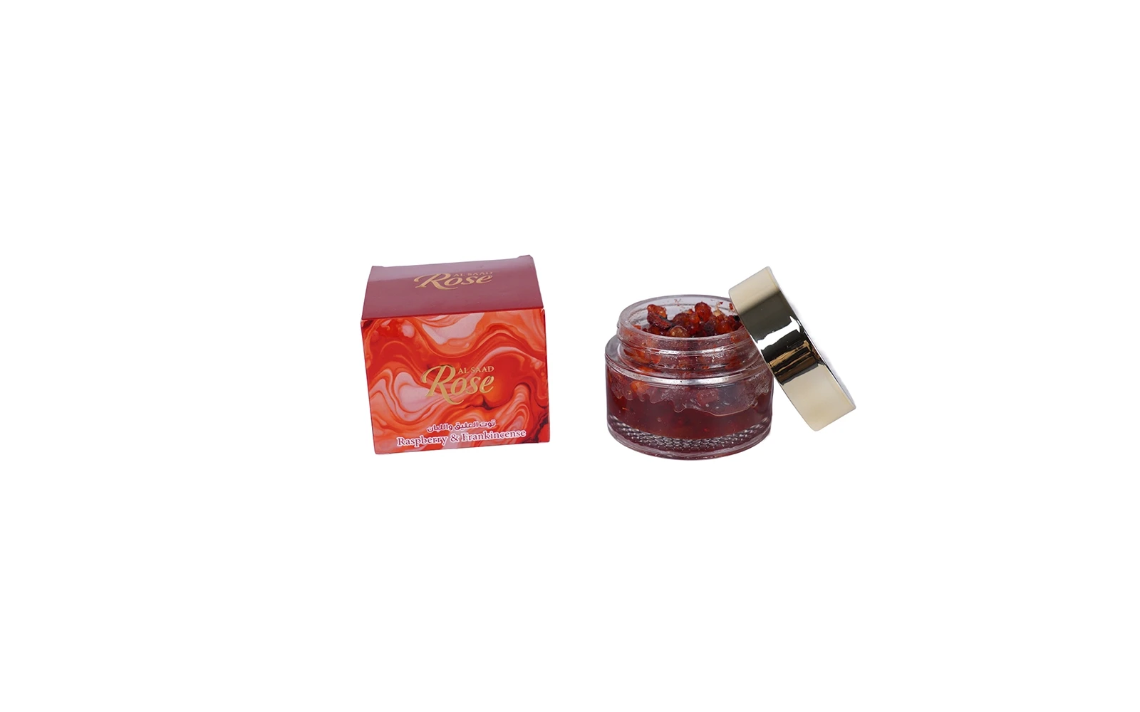 Al Saad Rose Omani Frankincense Bakhoor - Raspberry