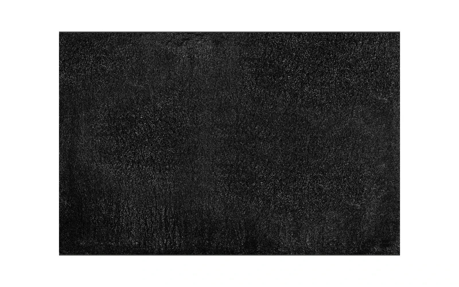 Plush Premium Carpet - ( 133 x 190 ) cm Black & Grey