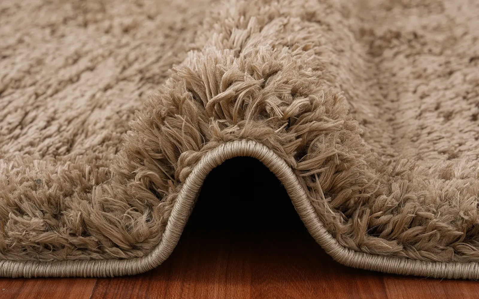 Plush Premium Carpet - ( 160 x 230 ) cm Brown