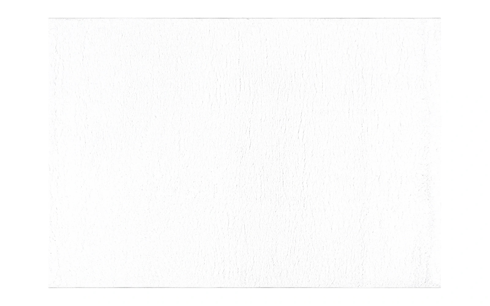 Plush Premium Carpet - ( 130 x 190 ) cm White