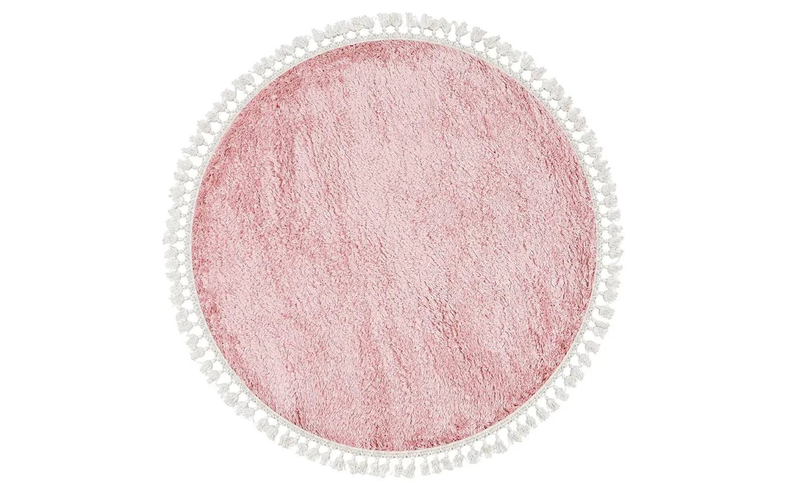 Plush Premium Carpet - ( 160 x 160 ) cm Pink