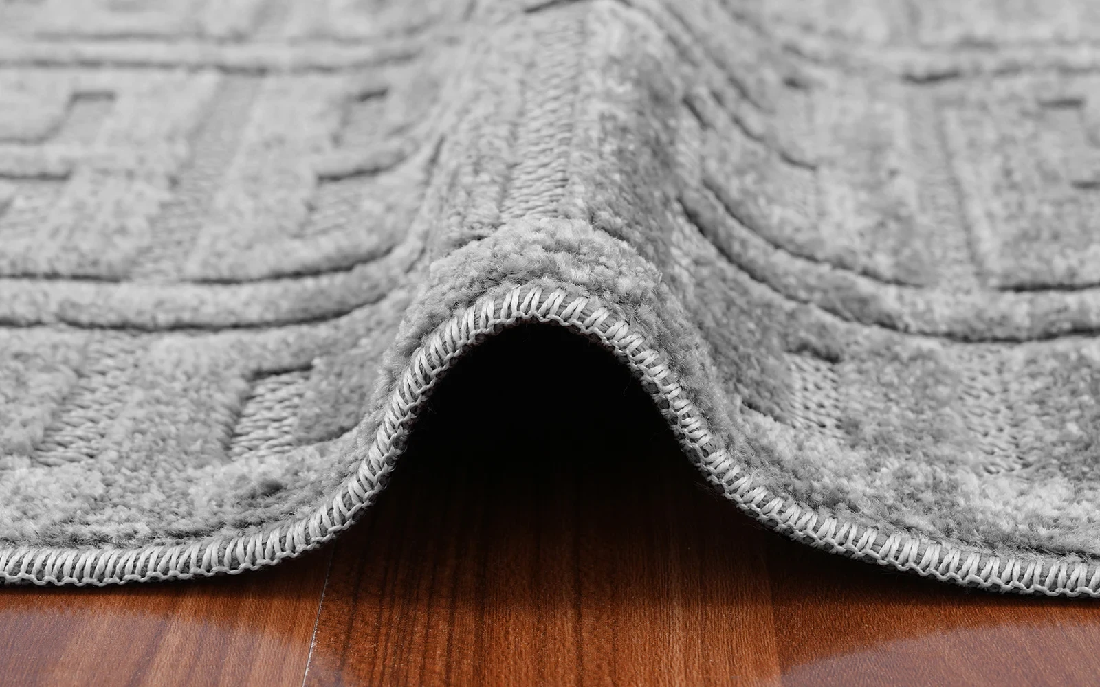 Spring Premium Carpet - ( 200 X 290 ) cm Grey