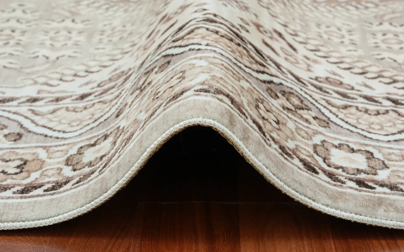 Melis Premium Digital Carpet - ( 160 X 230 ) cm Beige & Cream