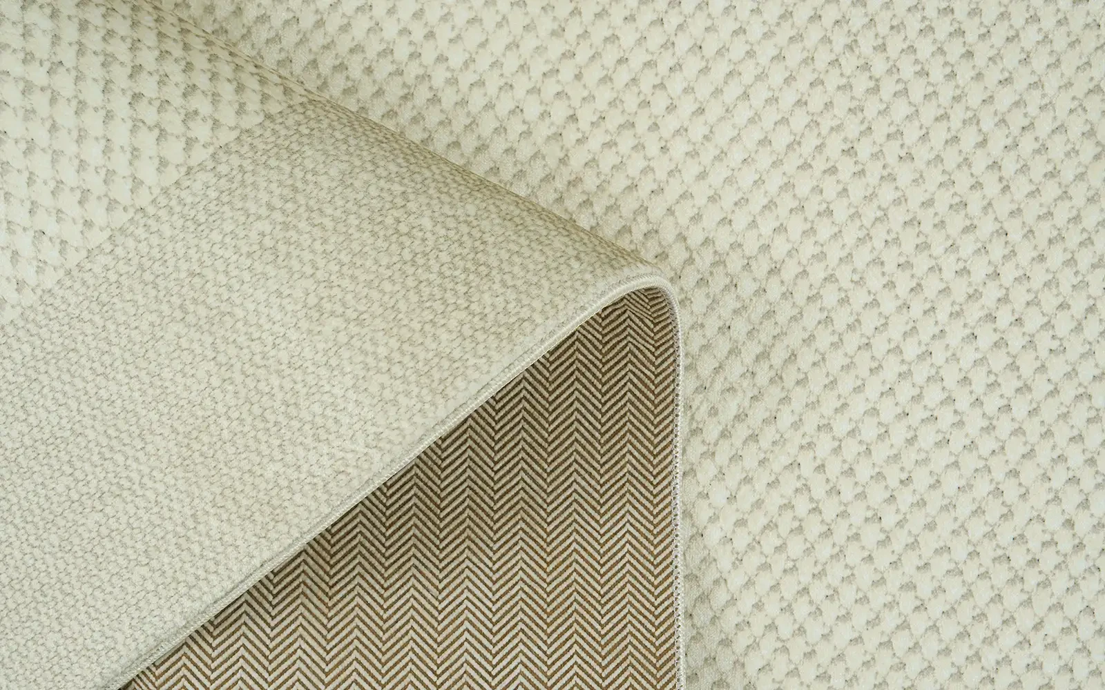 Melis Premium Digital Carpet - ( 200 X 300 ) cm Beige & Cream
