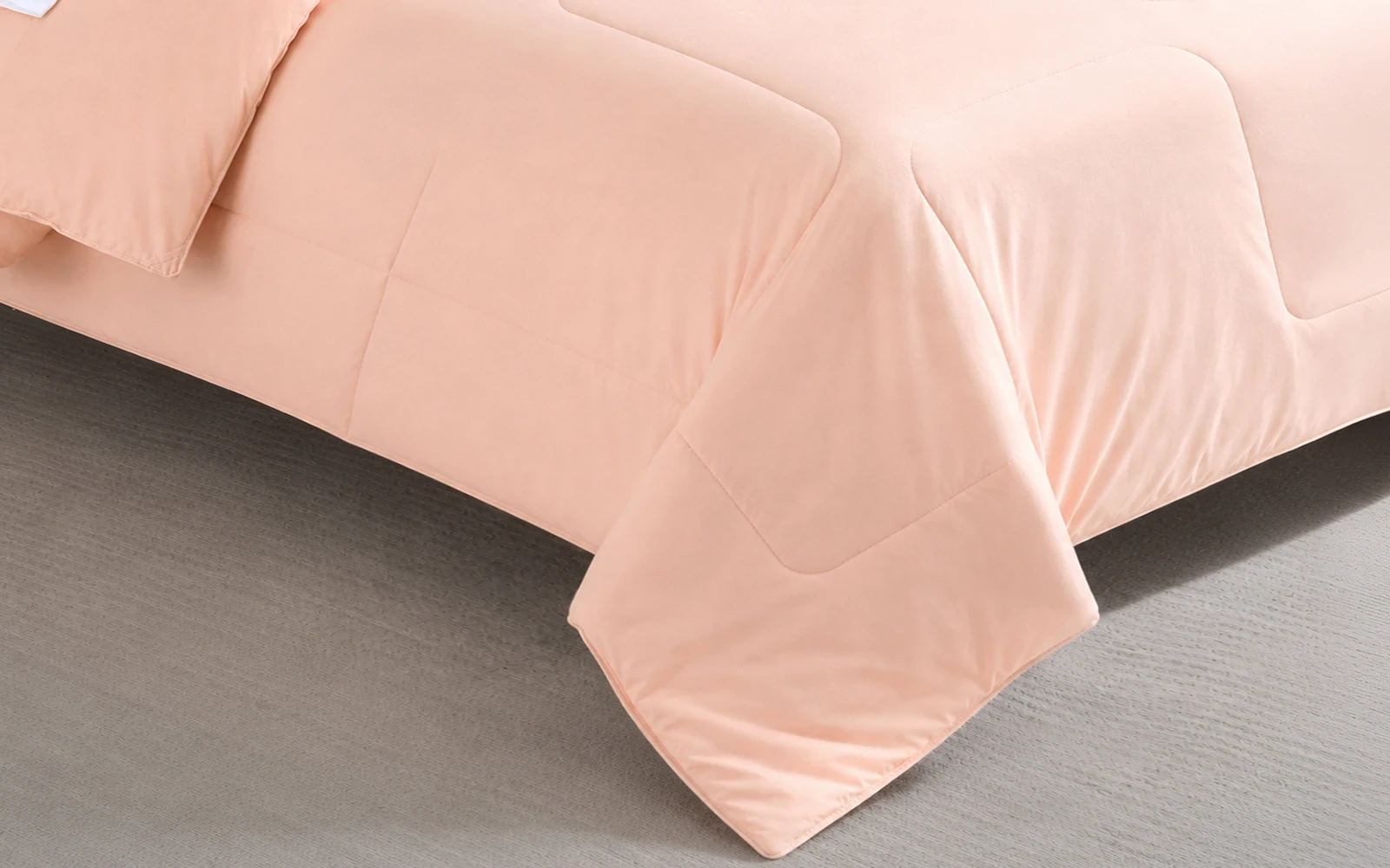 Al Saad Home Cooling Double Face Comforter Box 1 PC - Single Peach & Pink
