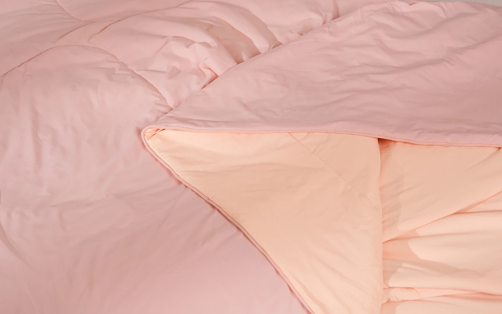 Al Saad Home Cooling Double Face Comforter Box 1 PC - Single Peach & Pink