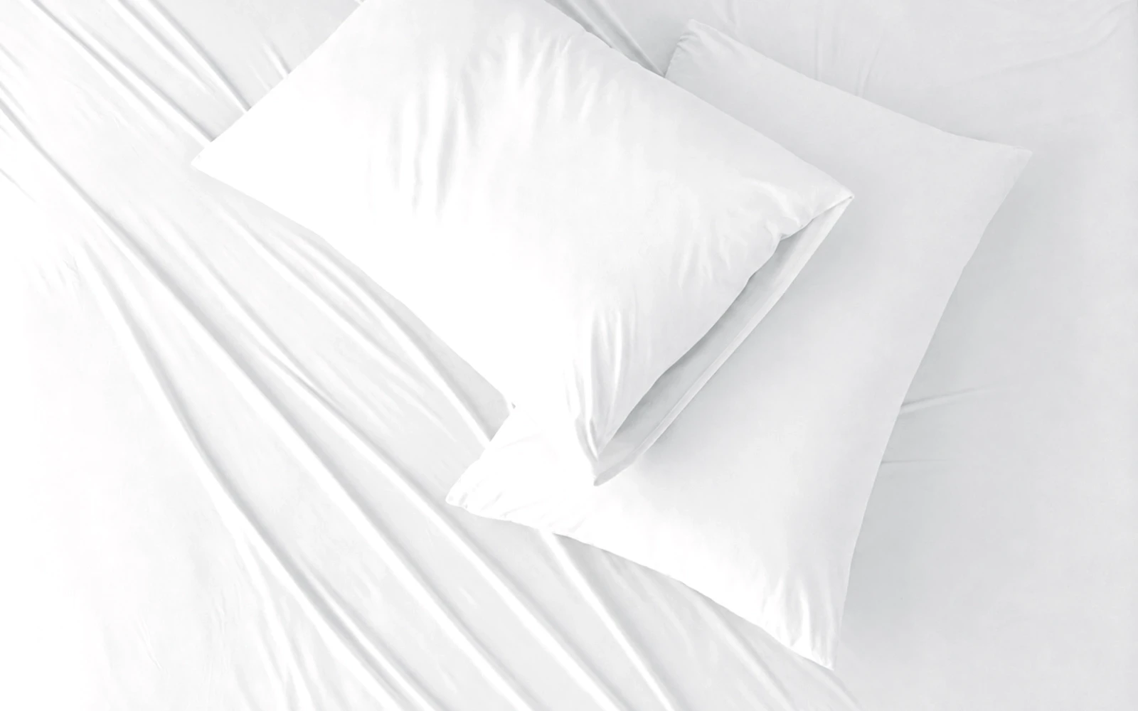 Al Saad Home Cooling Plain Bedsheet Set 3 PCS - King White