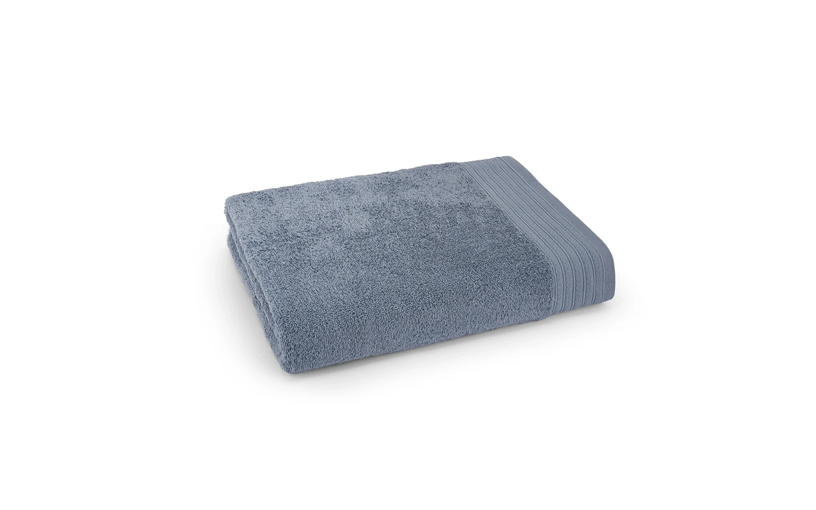 Al Saad Home Yasemen Cotton Towel 1 PC ( 70 x 140 ) - D.Blue