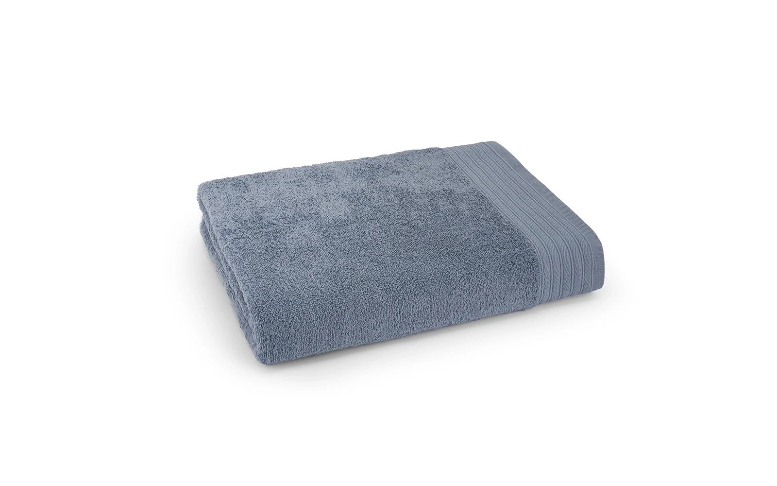 Al Saad Home Yasemen Cotton Towel 1 PC ( 90 x 150 ) - D.Blue
