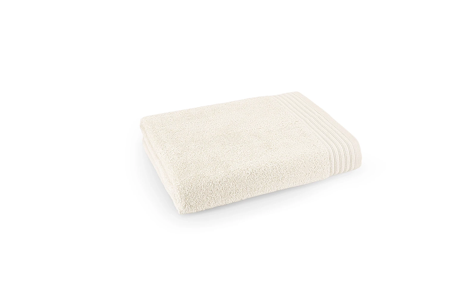 Al Saad Home Yasemen Cotton Towel 1 PC ( 70 x 140 ) - Cream