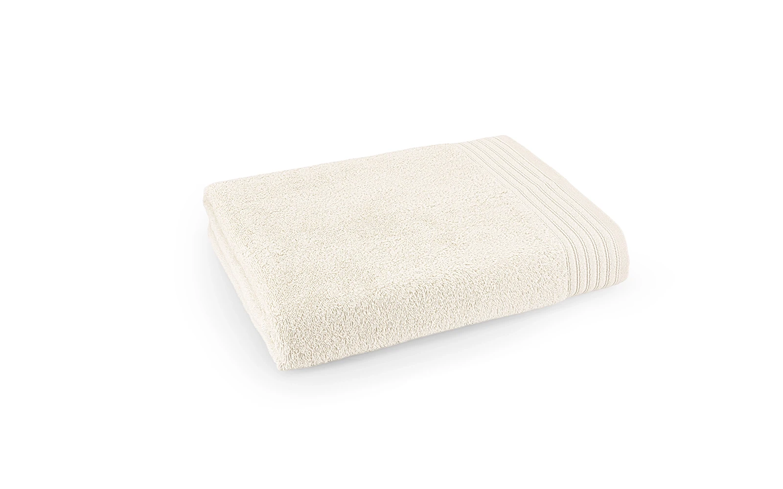 Al Saad Home Yasemen Cotton Towel 1 PC ( 90 x 150 ) - Cream
