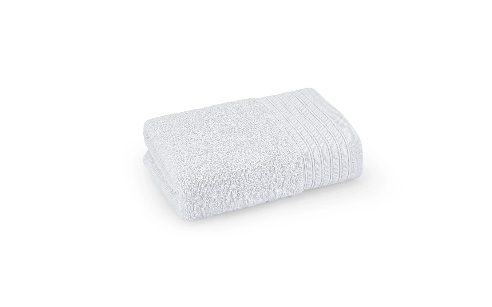 Al Saad Home Yasemen Cotton Towel 1 PC ( 50 x 100 ) - Silver