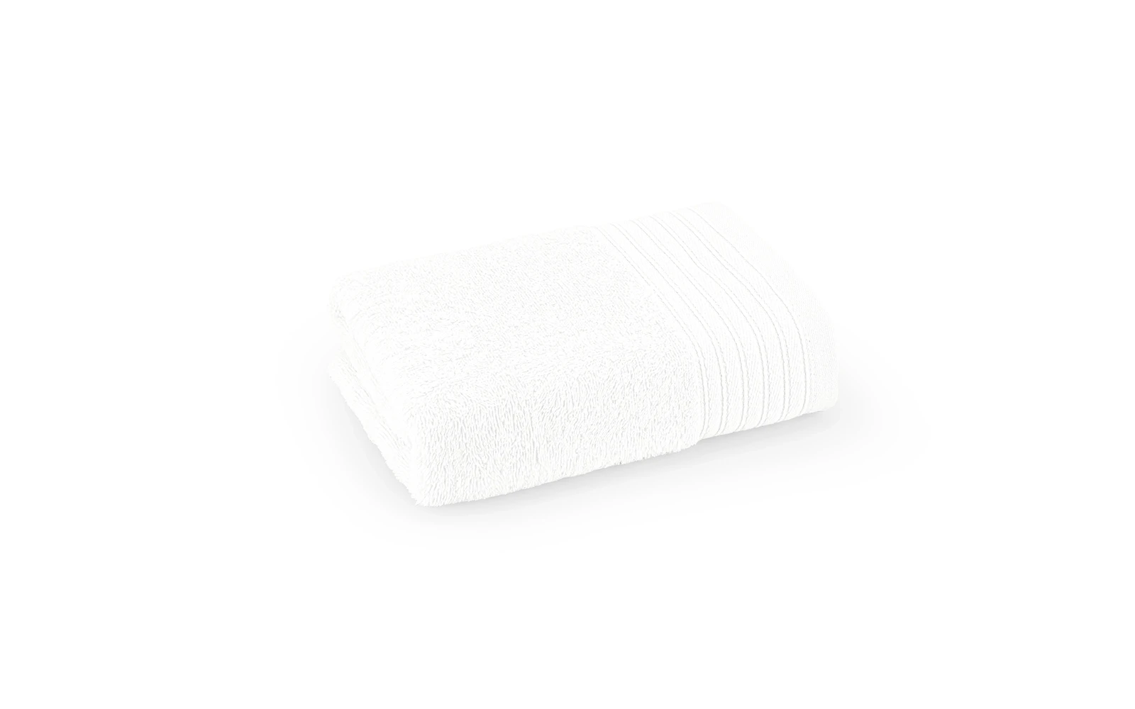 Al Saad Home Yasemen Cotton Towel 1 PC ( 50 x 100 ) - White