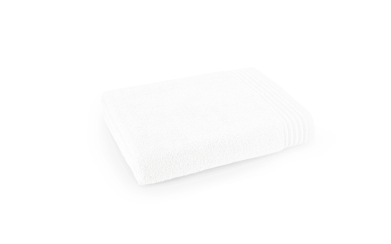 Al Saad Home Yasemen Cotton Towel 1 PC ( 90 x 150 ) - White
