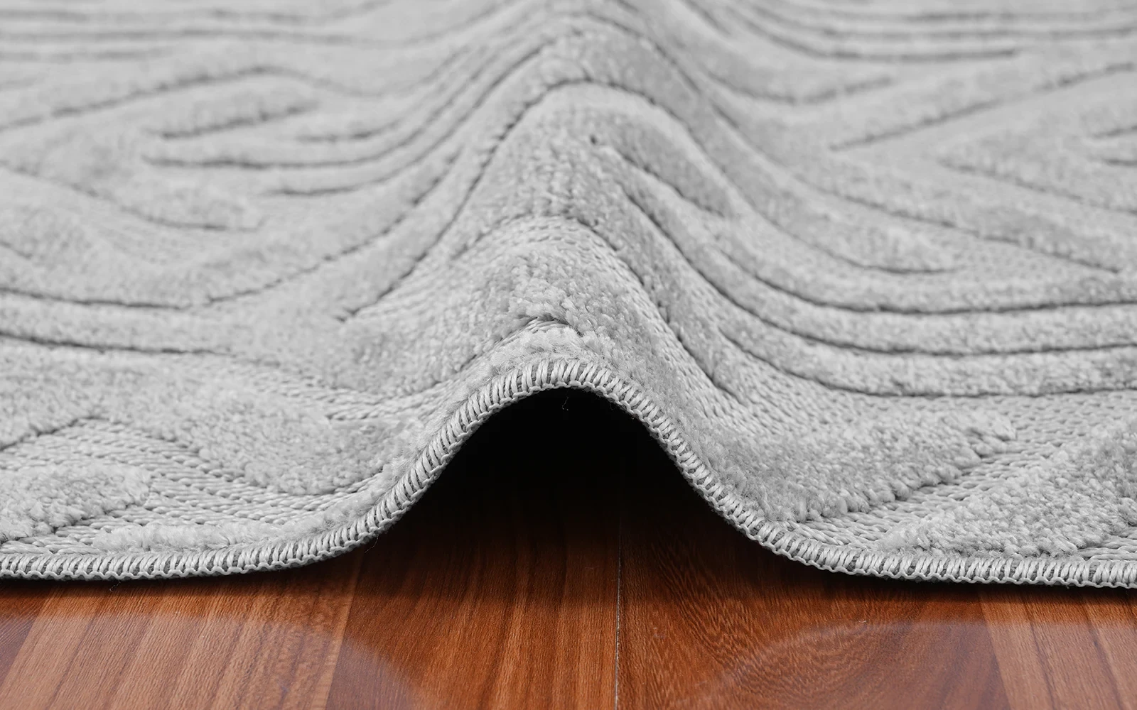 Spring Premium Carpet - ( 150 X 220 ) cm Grey