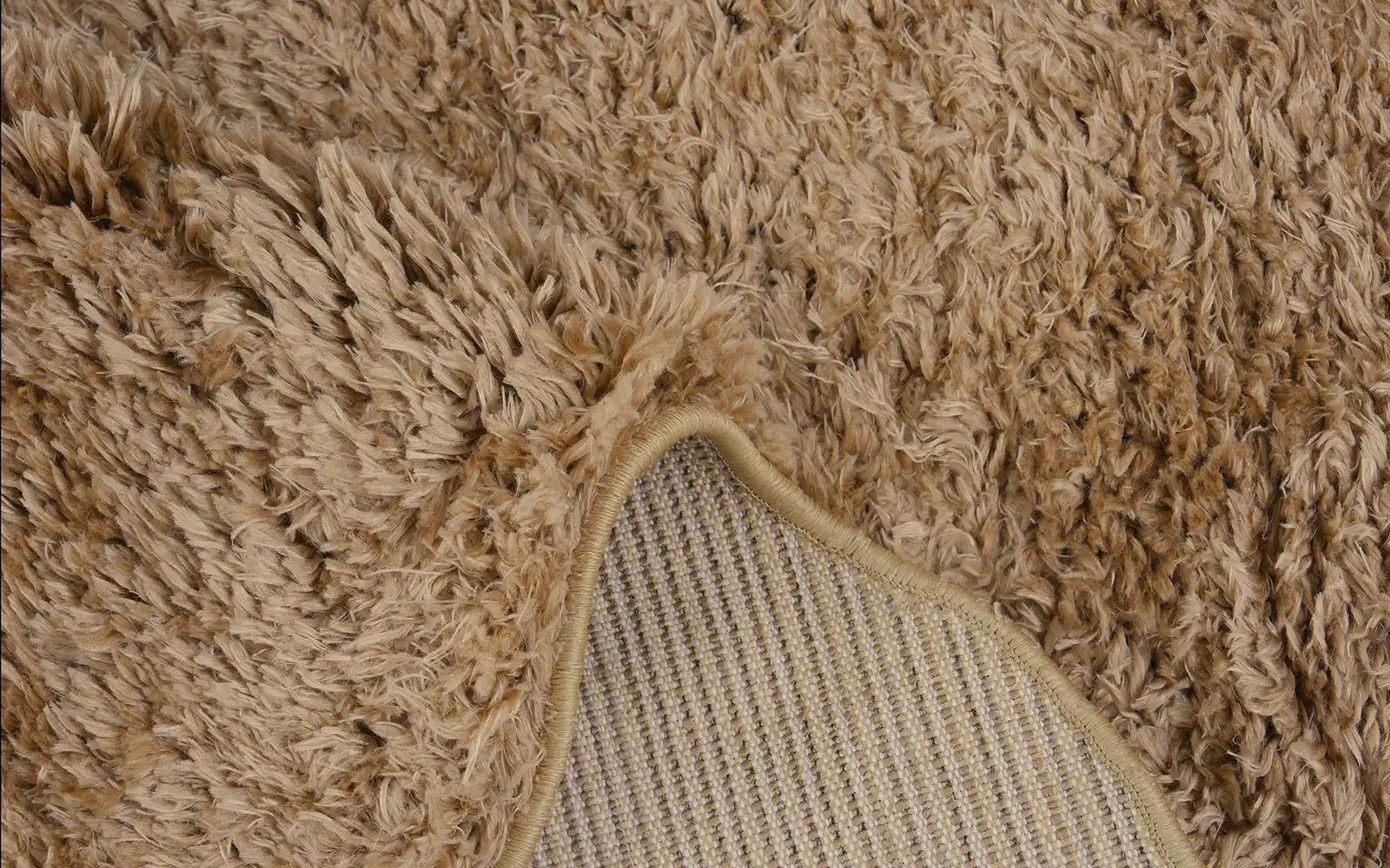 Plush Premium Carpet - ( 100 x 140 ) cm L.Brown