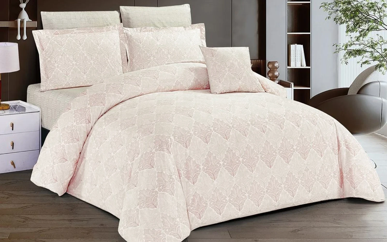 Zamzam Home Printed Comforter Bedding Set 4 PCS - Single Multi Color