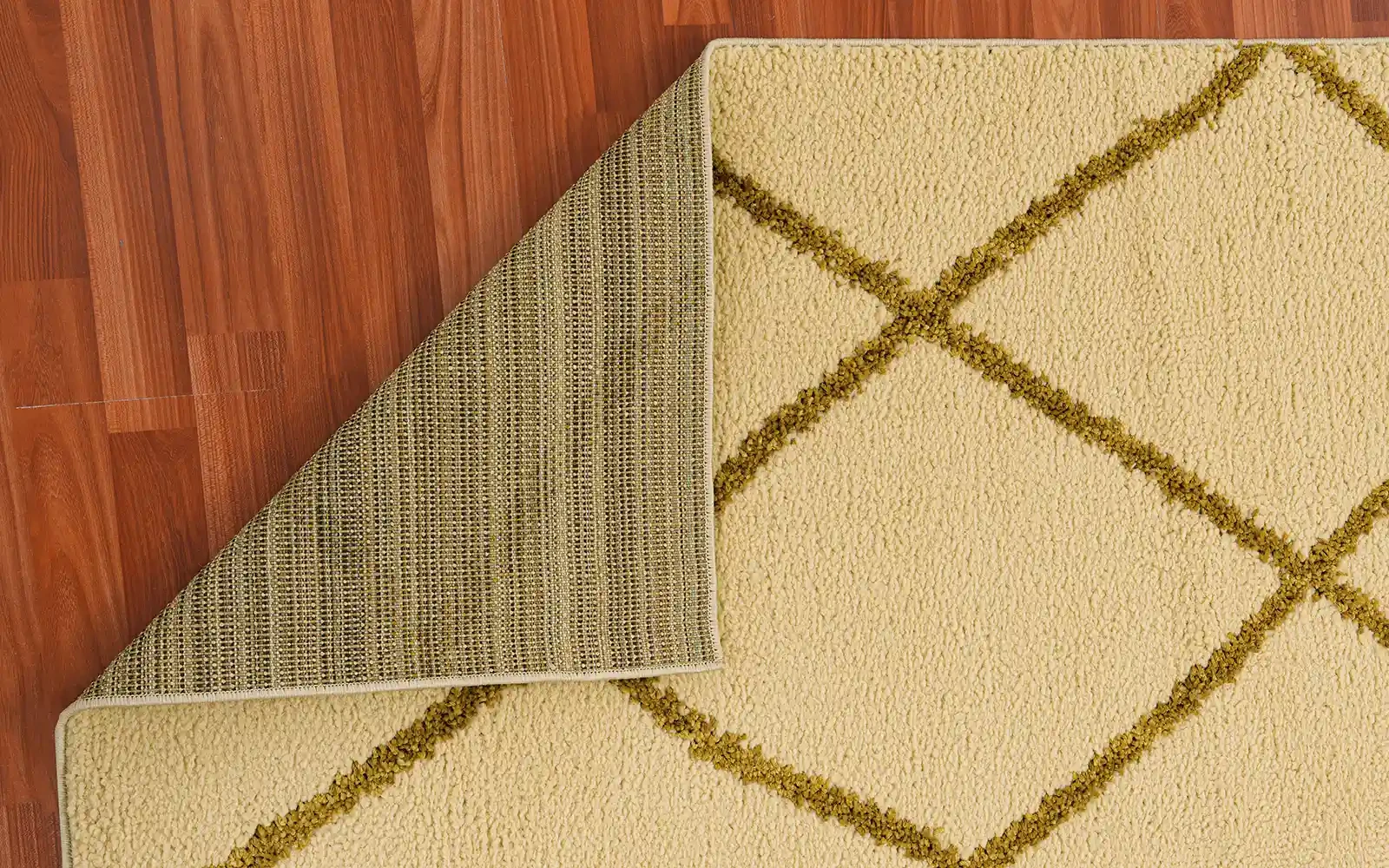 Promo Premium Carpet - ( 150 X 213 ) cm Beige & Mustard