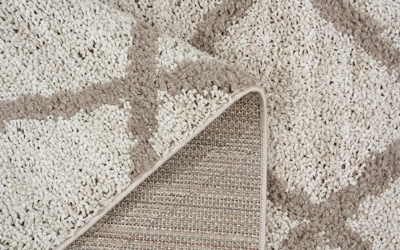 Promo Premium Carpet - ( 150 X 213 ) cm Cream & D.Beige