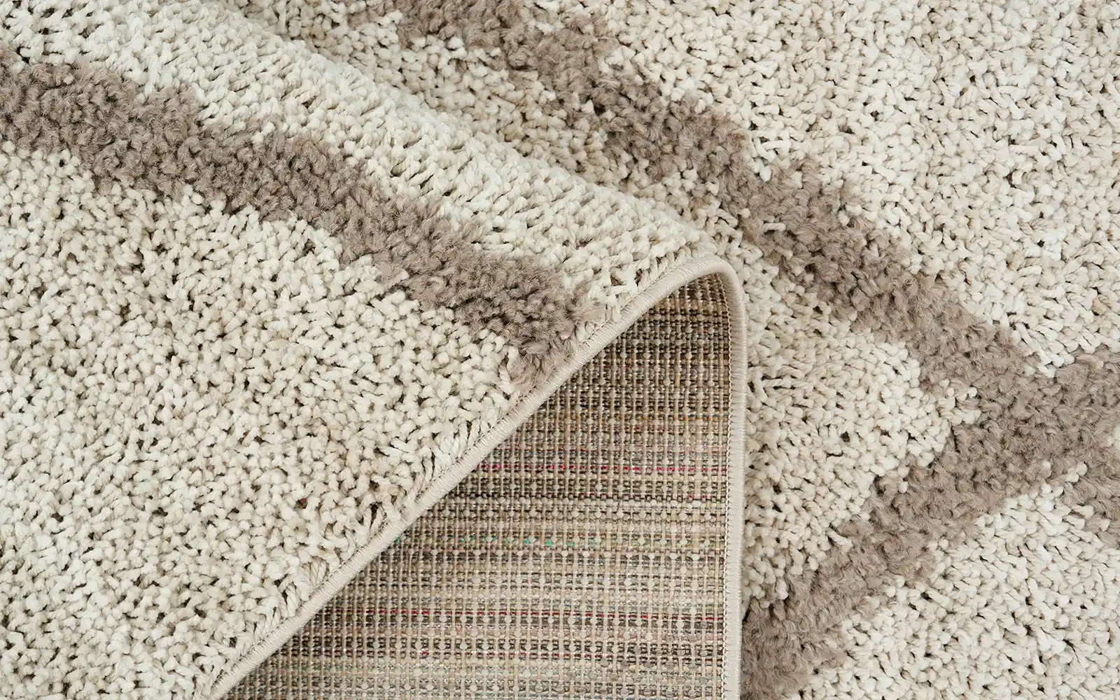 Promo Premium Carpet - ( 150 X 213 ) cm Cream & D.Beige