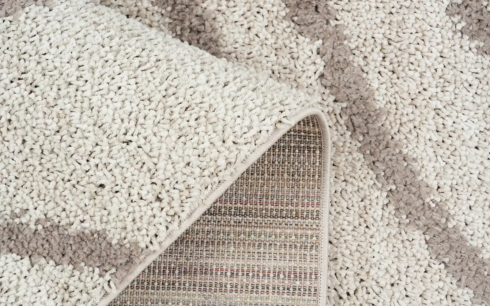 Promo Premium Carpet - ( 150 X 213 ) cm Cream & D.Beige