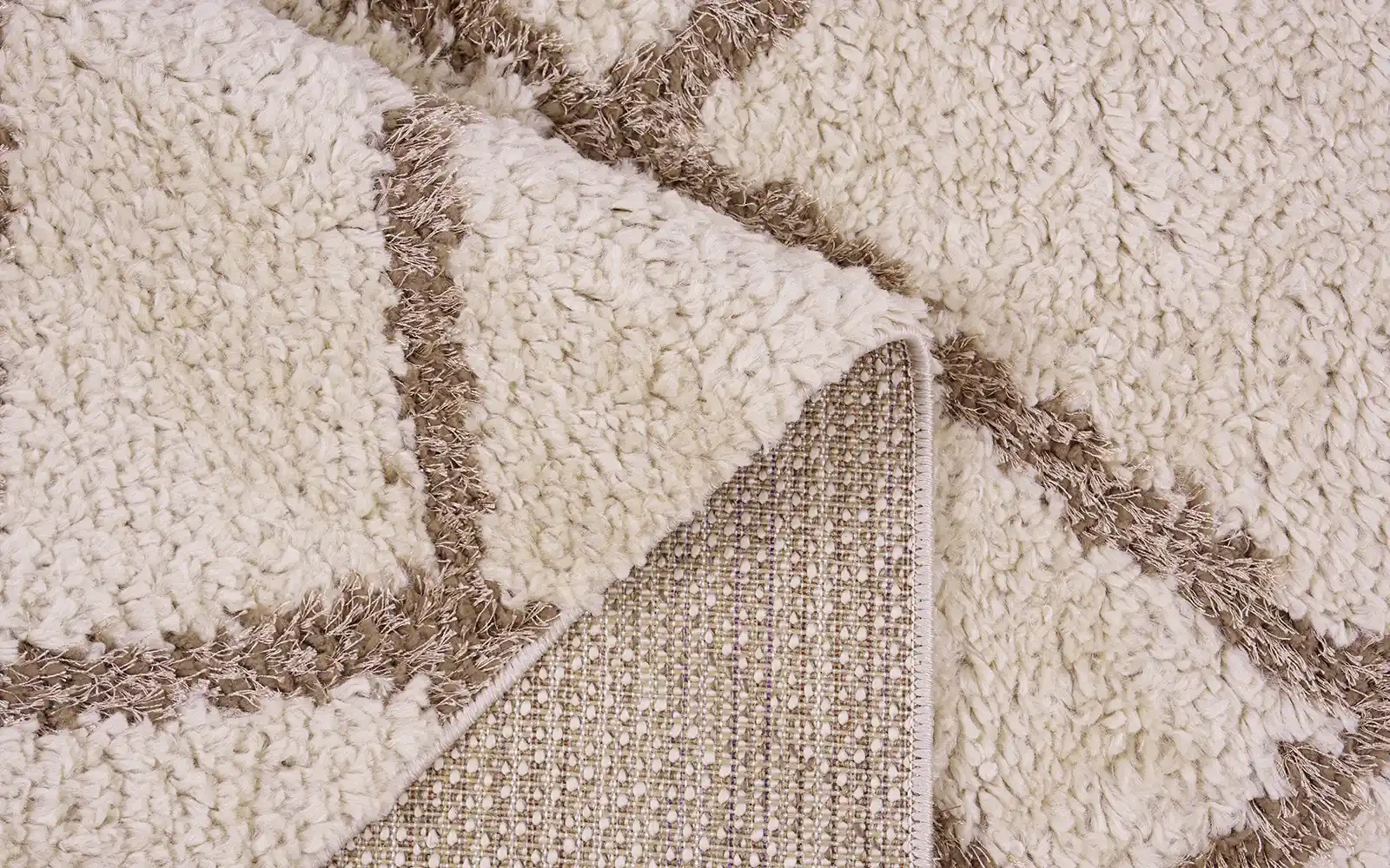 Promo Premium Carpet - ( 150 X 213 ) cm L.Beige & L.Brown