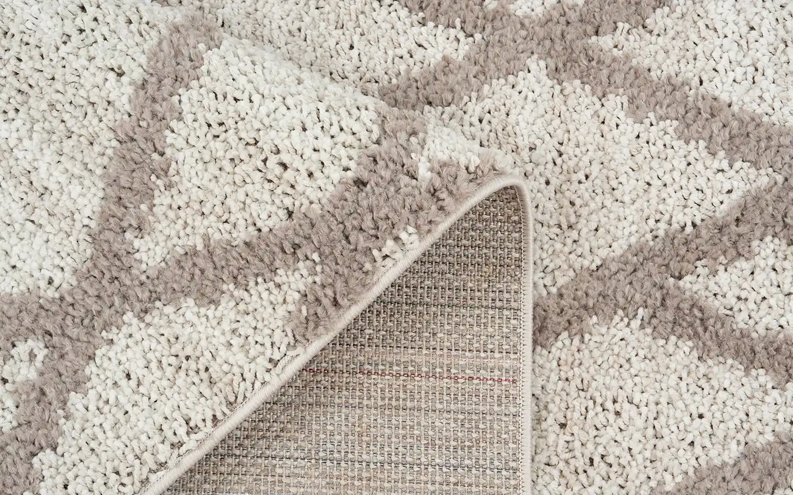 Promo Premium Carpet - ( 150 X 213 ) cm Cream & D.Beige
