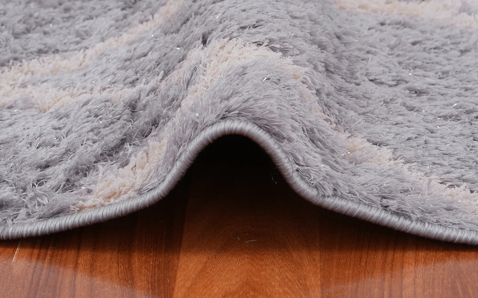 Promo Premium Carpet - ( 150 X 213 ) cm Grey & Cream
