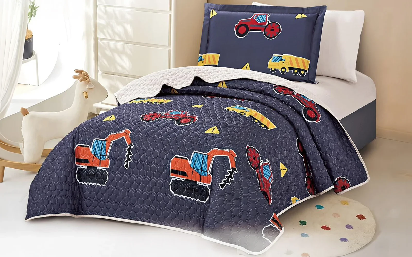 Fero Kids BedSpread 4 PCS - Multi Color
