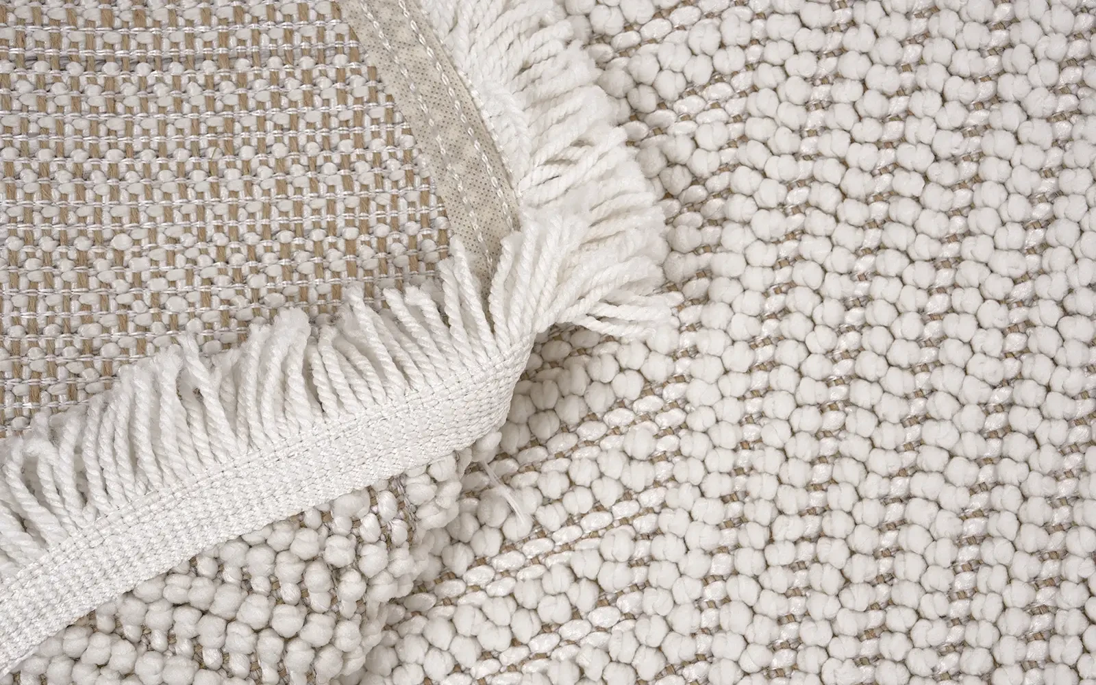 Summer Premium Carpet - ( 80 X 80 ) cm Off White