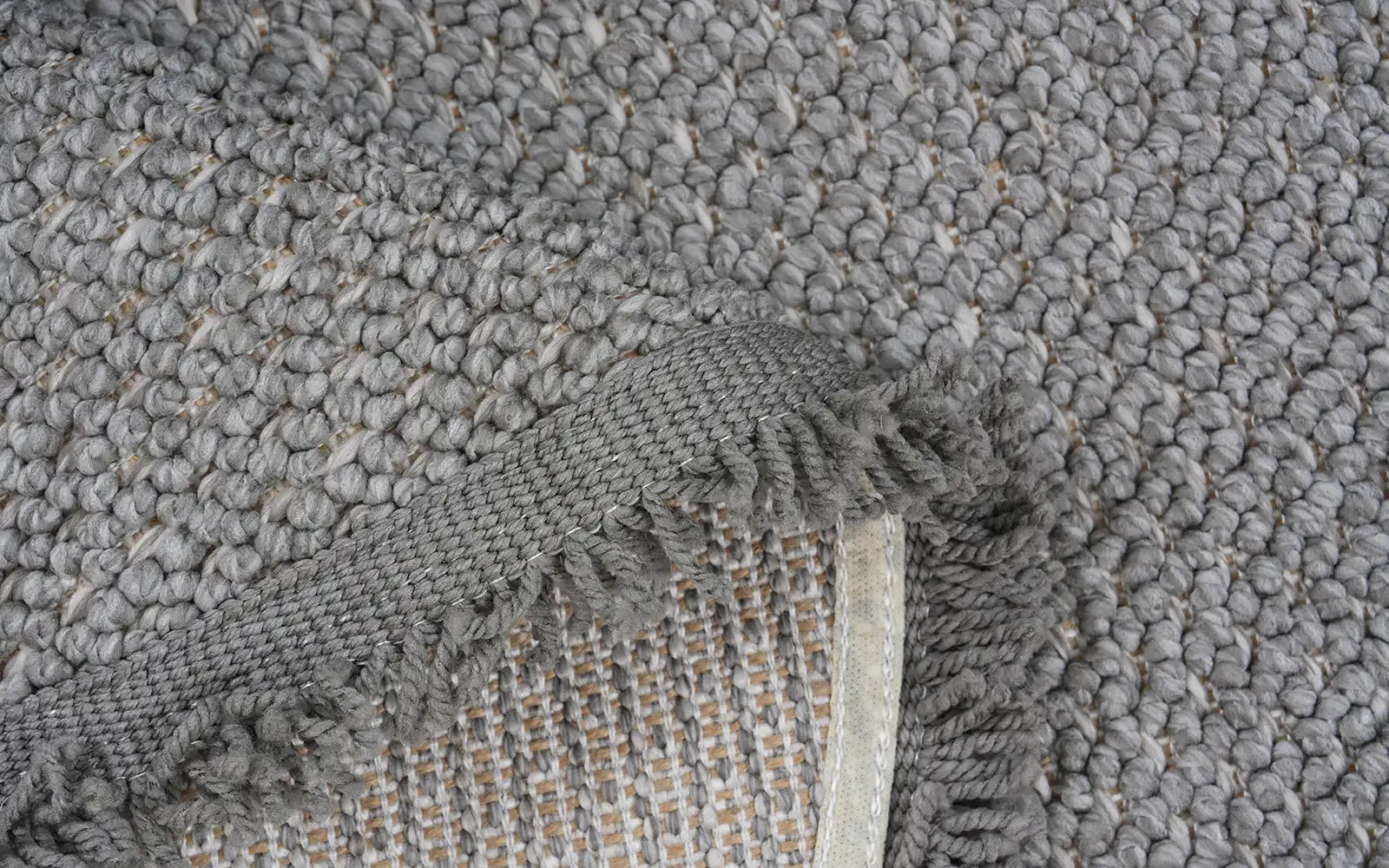 Summer Premium Carpet - ( 100 X 100 ) cm Grey