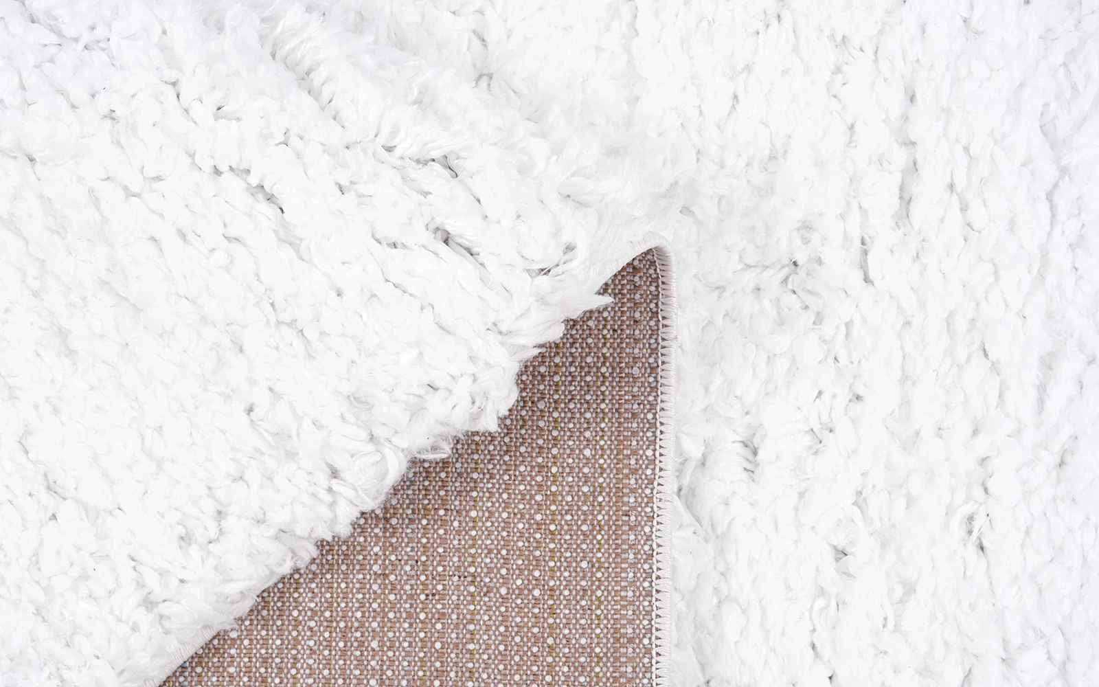 Plush Premium Carpet - ( 200 X 290 ) cm White
