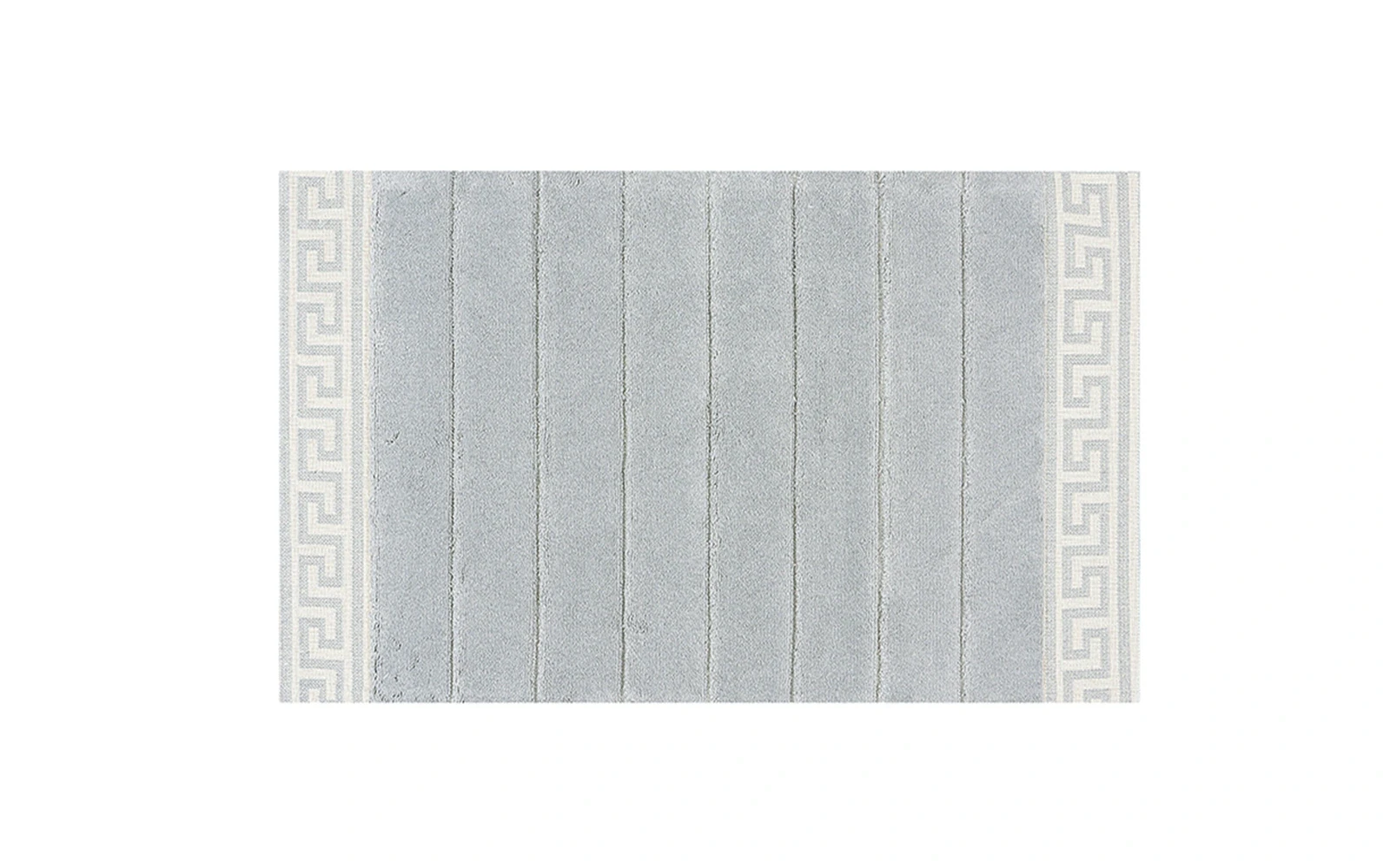 Armada Cotton Turkey Bath mat 2 PC - L.Grey & Cream