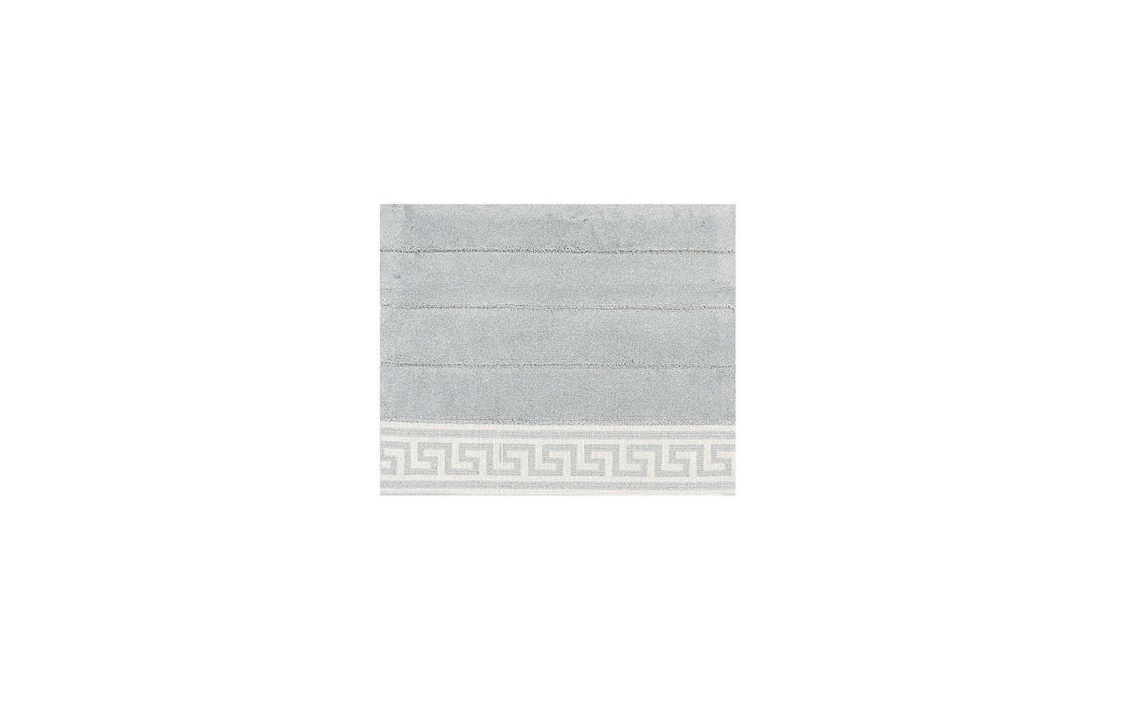 Armada Cotton Turkey Bath mat 2 PC - L.Grey & Cream