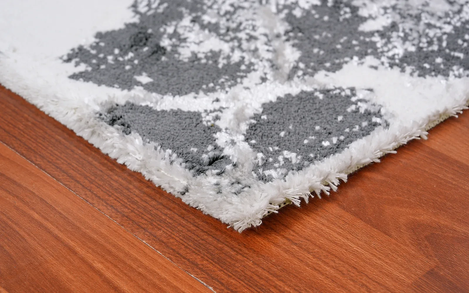 Armada Cotton Turkey Bath mat 2 PC - White & D.Grey