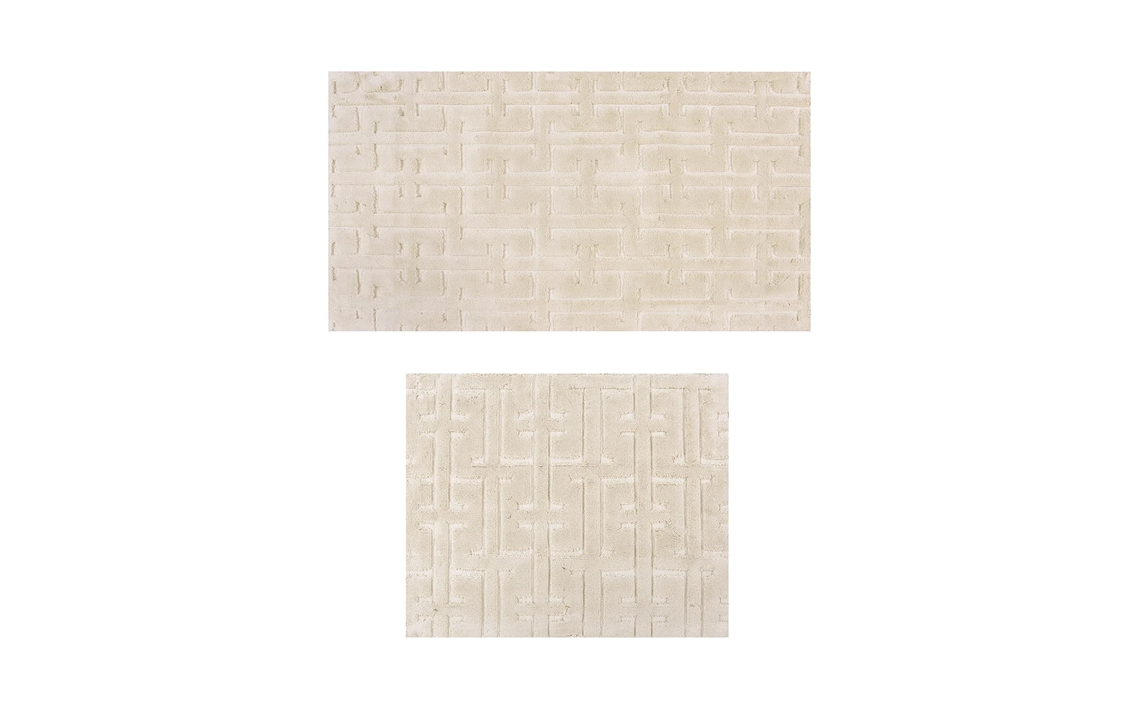 Armada Cotton Turkey Bath mat 2 PC - Beige
