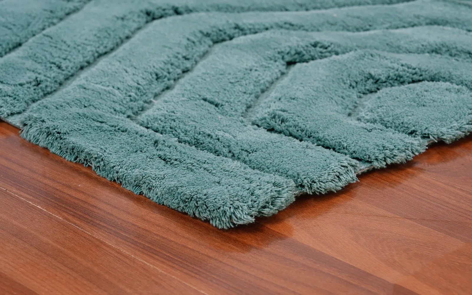 Armada Cotton Turkey Bath mat - Turquoise