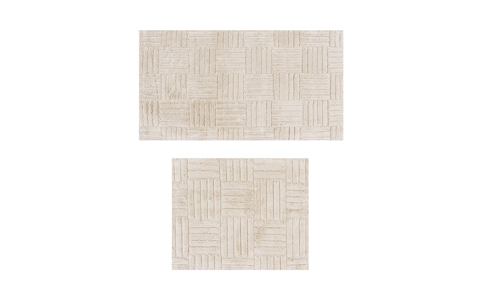 Armada Cotton Turkey Bath mat 2 PC - Beige
