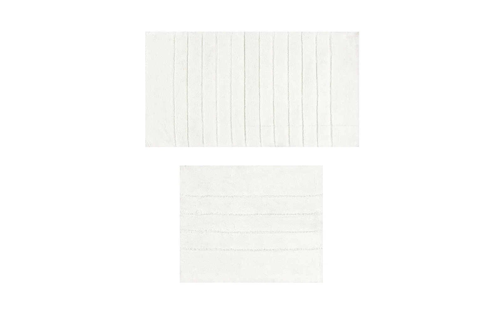 Armada Cotton Turkey Bath mat 2 PC - Off White