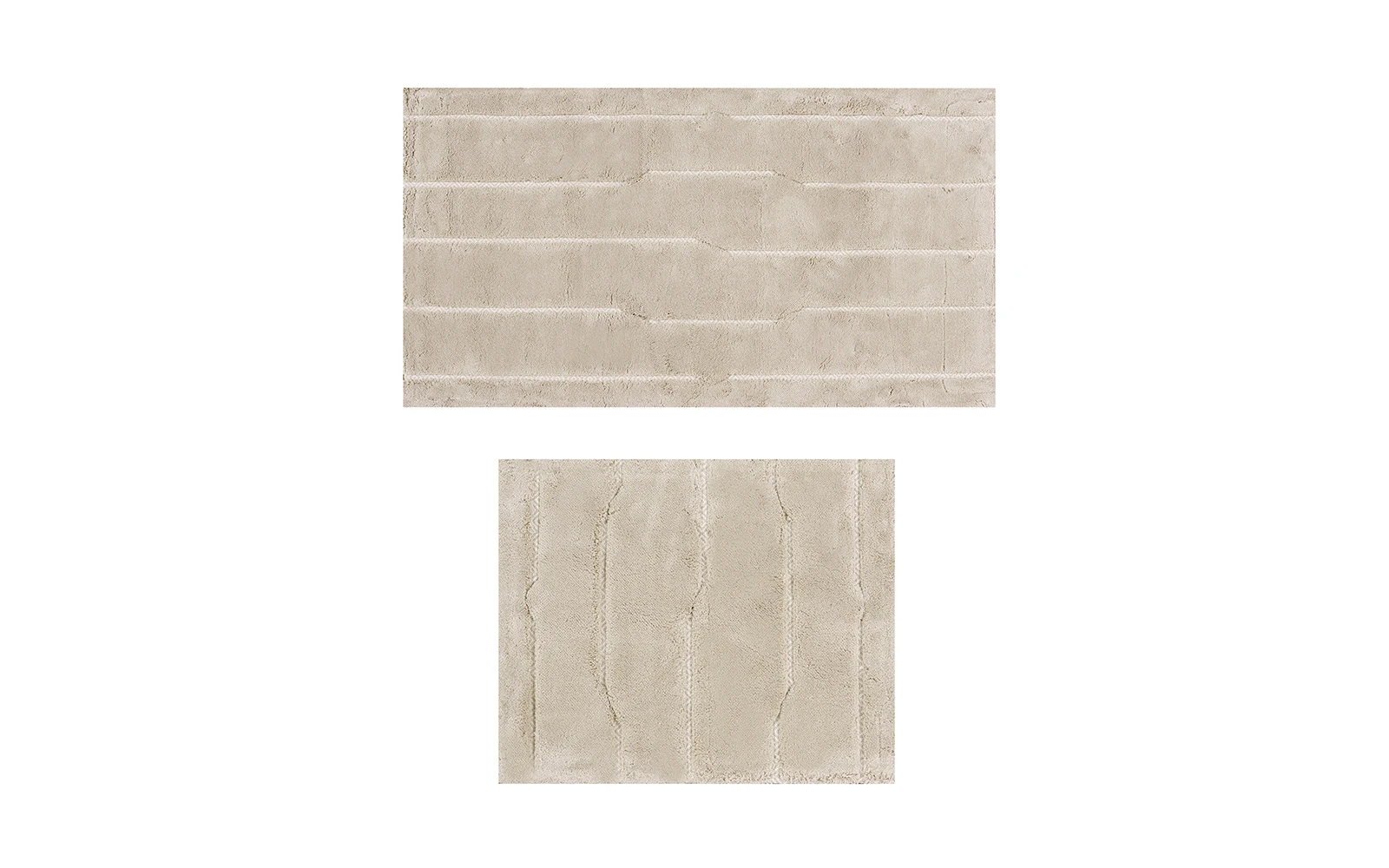 Armada Cotton Turkey Bath mat 2 PC - Beige