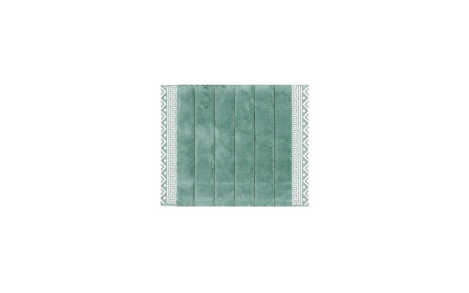 Armada Cotton Turkey Bath mat 2 PC - Green & White