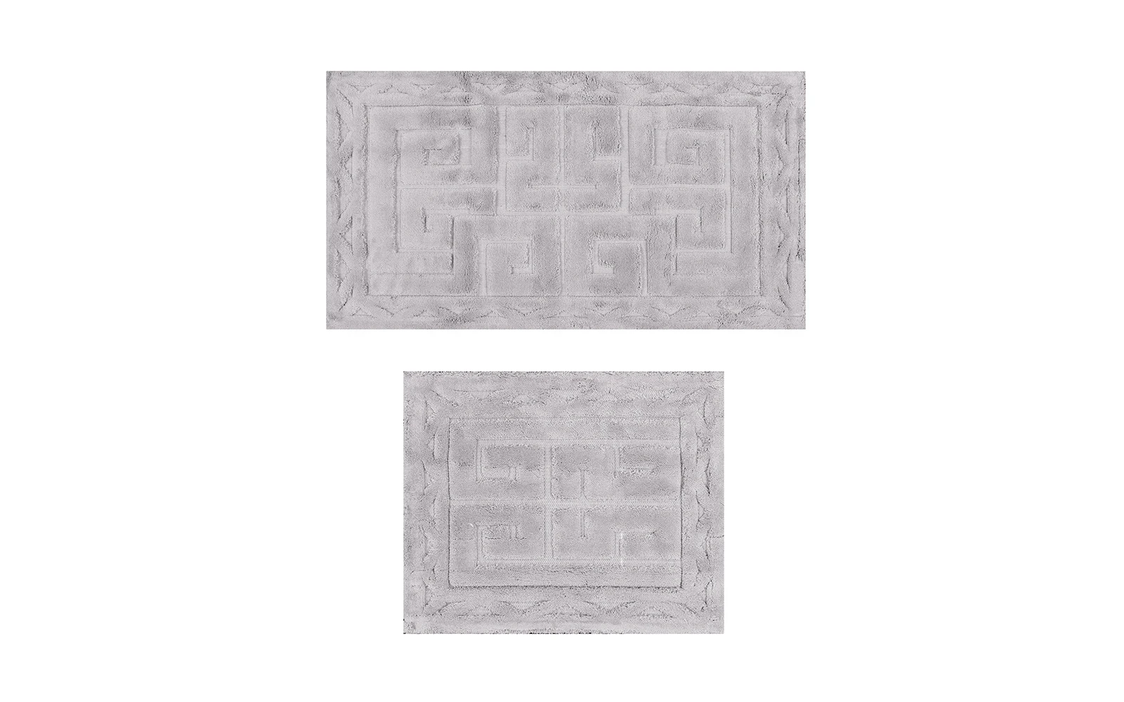 Armada Cotton Turkey Bath mat 2 PC - L.Grey