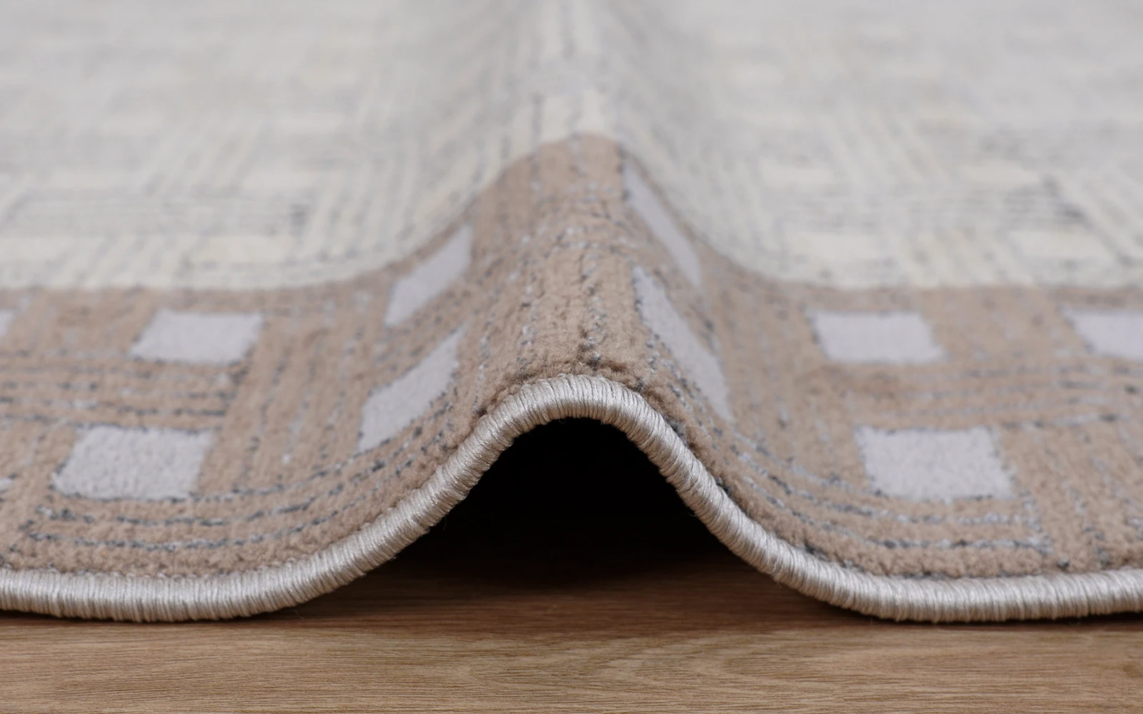 Soft Premium Carpet - ( 100 X 200 ) D.Beige & Beige