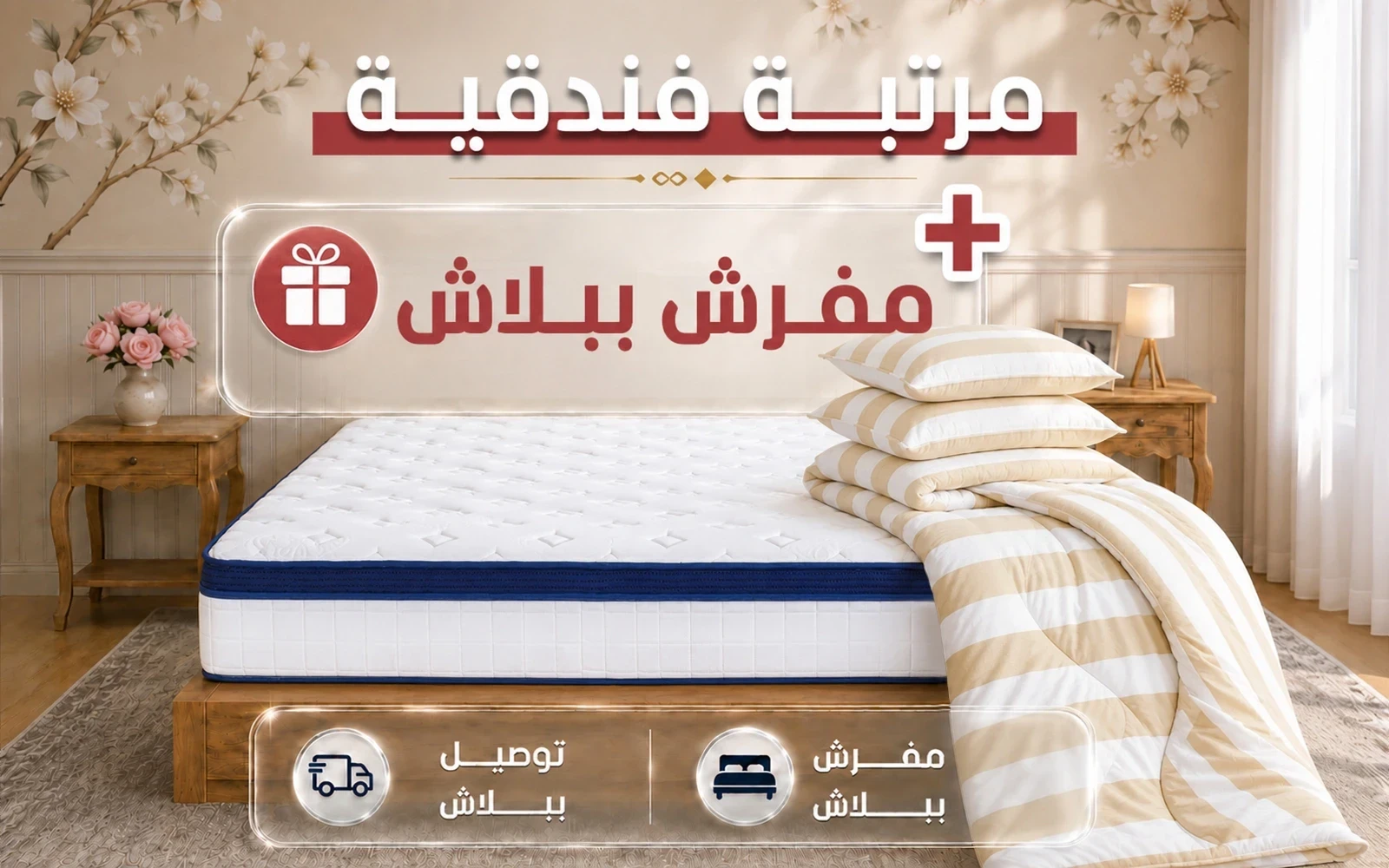 باقة احلم ببلاش ( مرتبة كلاود سيفين الفندقية )