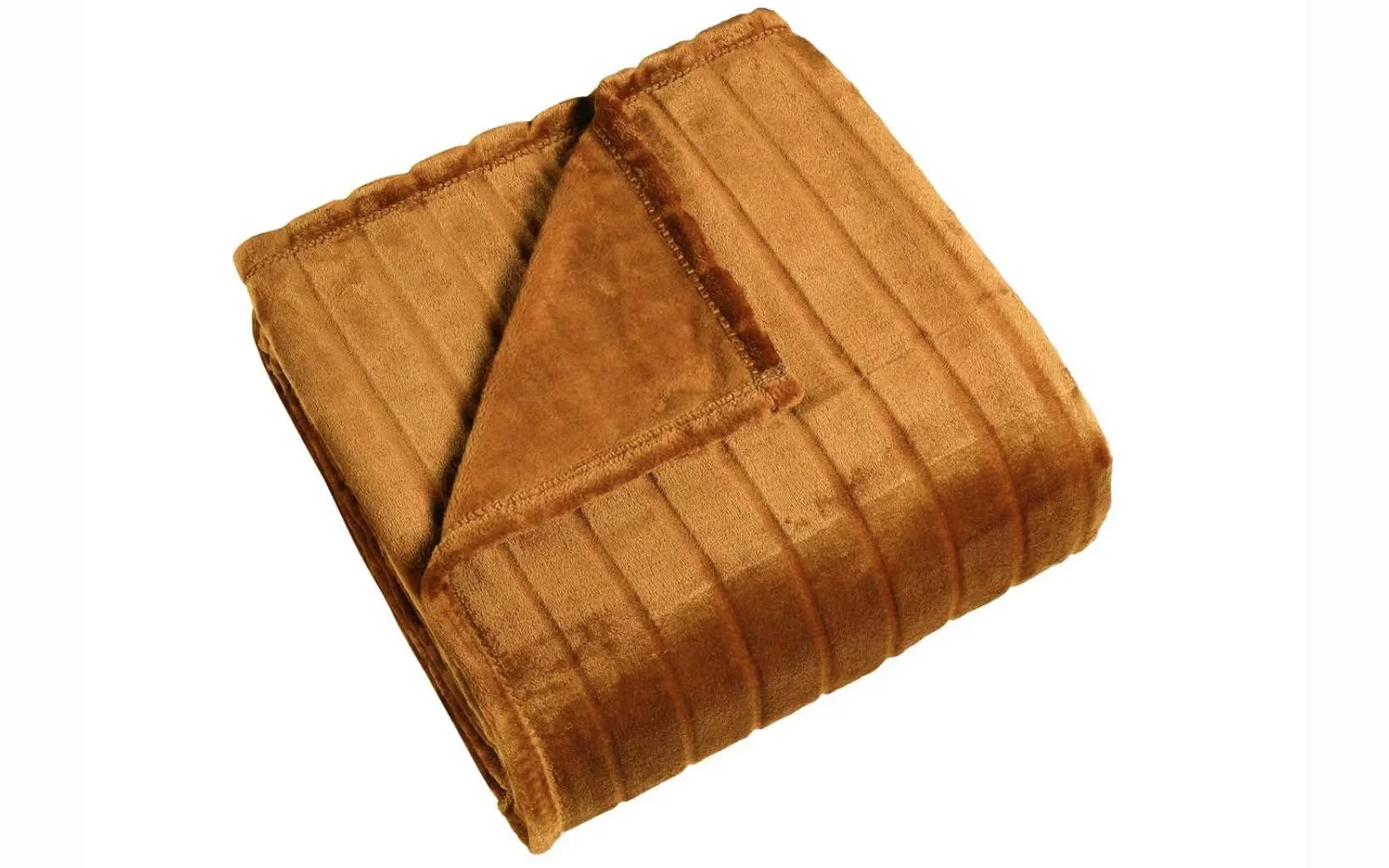 بطانية فلانيل مقلمة من السعد هوم - نفر بني