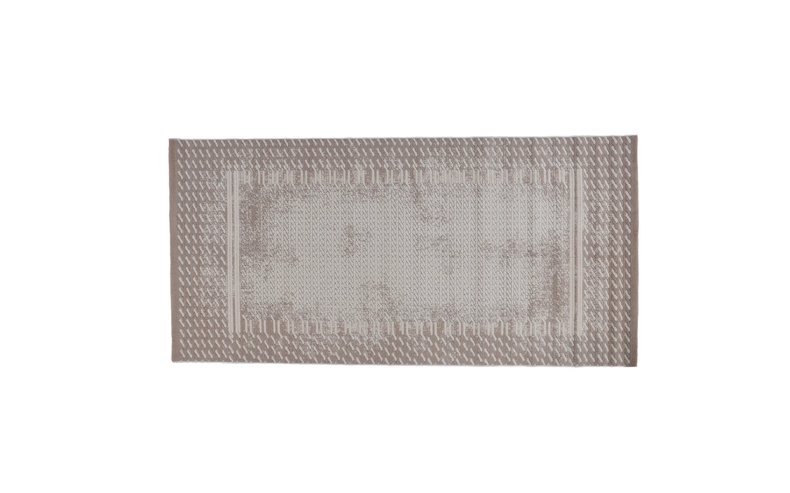 Soft Premium Carpet - ( 100 X 200 ) D.Beige & Beige